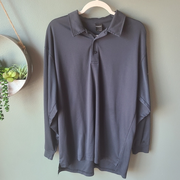 Dunning Golf Other - Men's Long Sleeve Dunning Golf Shirt in Black, Size Large